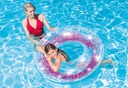 SALVAVIDAS INFLABLE DE GLITTER DE COLORES 64&quot; INTEX
