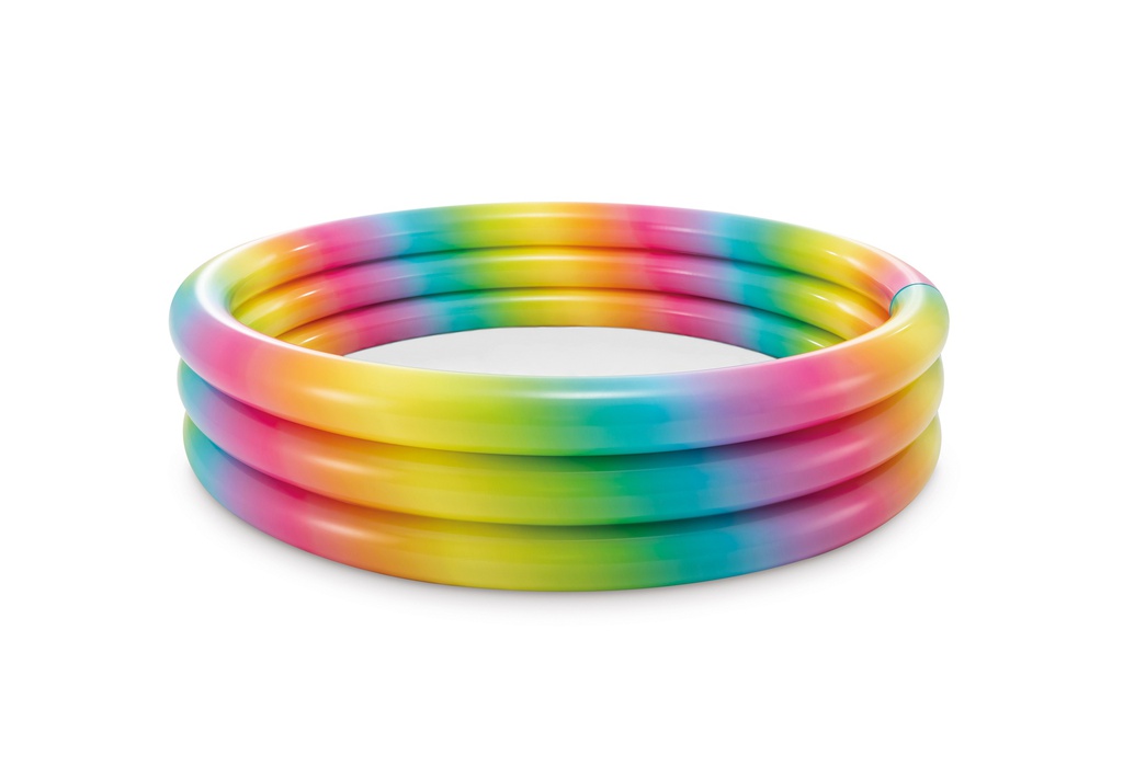 ALBERCA INFLABLE ARCOIRIS 1.68M X 38CM INTEX 