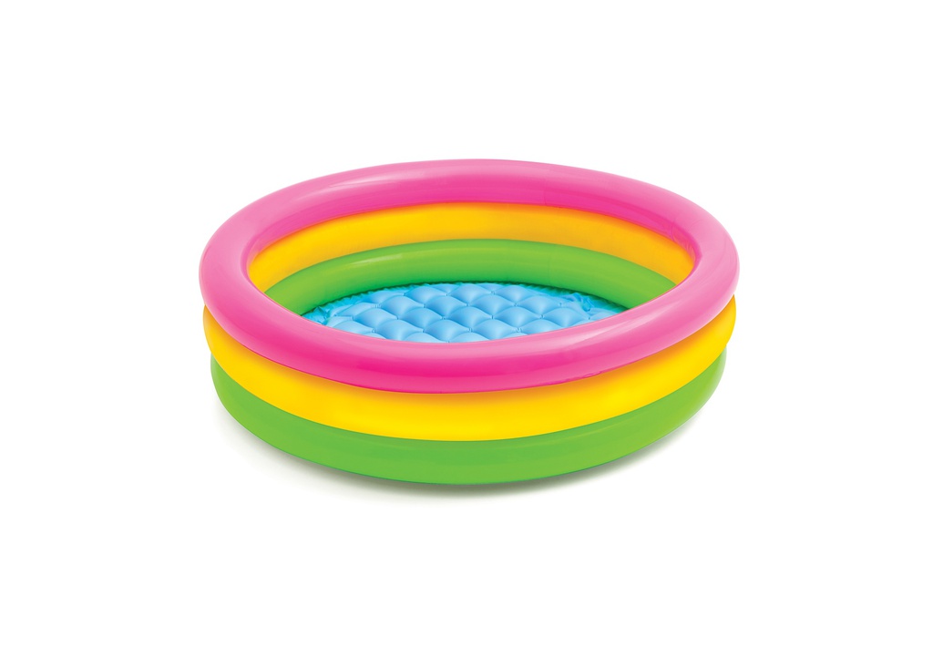 ALBERCA INFLABLE COLORES 86CM X 25CM INTEX