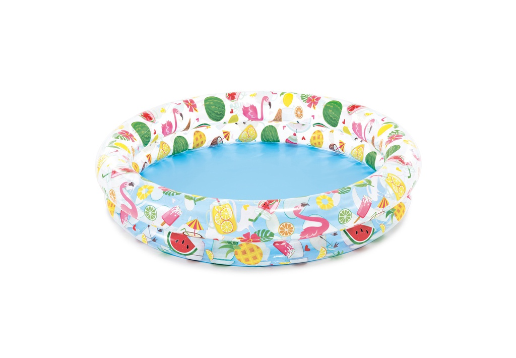 ALBERCA INFLABLE FRUTAS 1.22M X 25CM INTEX