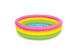 [57412NP] ALBERCA INFLABLE  3 COLORES 1.14M X 25CM INTEX